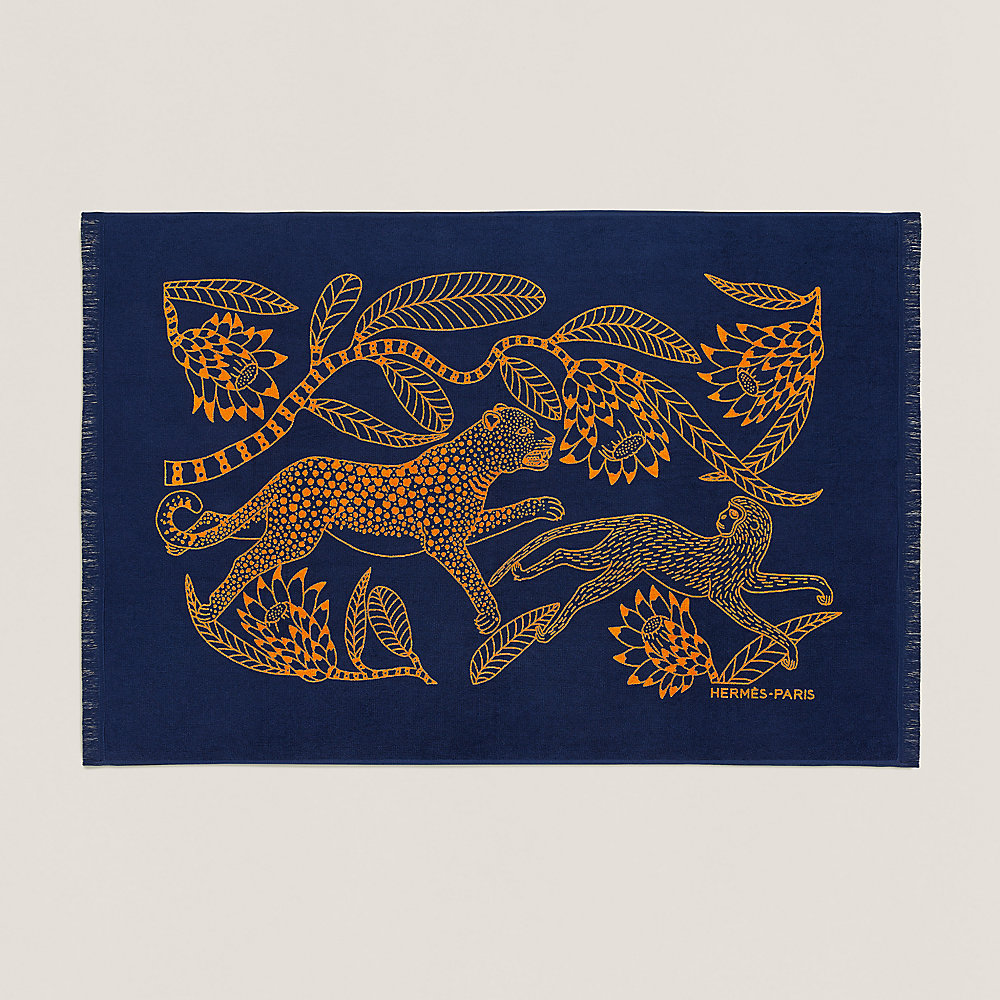 HERMES∽Drap de plage Yachting Tatoo Cheval a l'Eau-パリ速達 HERMES∽Drap de plage Yachting Tatoo Cheval a l'Eau-パリ速達